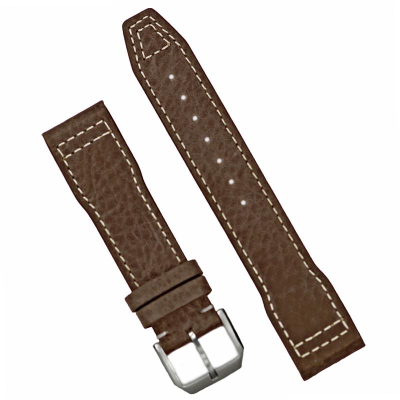 Iwc Pilot Style Watch Band Brown Buffalino B R Bands