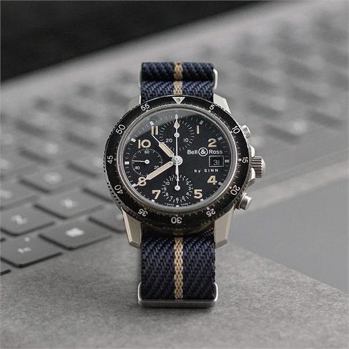 Hybrid X Sand Woven Fabric Nylon Military Watch Strap B R Bands