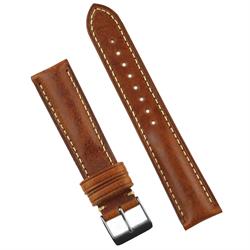 Mm Malt Padded Italian Vintage Leather Watch Band B R Bands